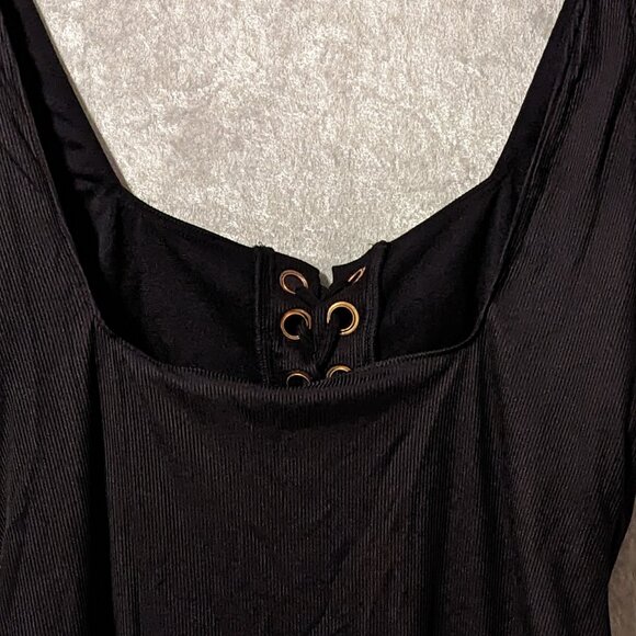 Fashion Nova Caroline Lace Up High-Rise Bathing Suit NWT - Picture 10 of 10